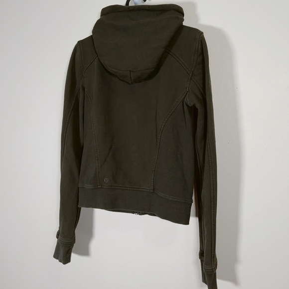 Lululemon  Press Pause Jacket In Dark Olive - Picture 11 of 16